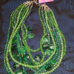 Sassy Jones Green Malia Necklace